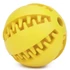 Denta Fun mätová čistiaca gumová loptička – 7 cm, žltá