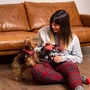 Obraz 6/10 - DISNEY MINNIE lanové hračky pre psa s čistiacou loptičkou na zuby