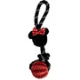 Obraz 1/10 - DISNEY MINNIE lanové hračky pre psa s čistiacou loptičkou na zuby