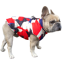 Obraz 7/10 - Free Dogs polstrovaný kabát pre psov, modrý, XL (veľkosť francúzskeho buldočka)
