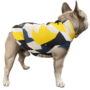 Obraz 1/10 - Free Dogs bélelt kutyakabát, sárga, 3XL-es (angol bulldog méret)