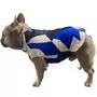 Obraz 2/10 - Free Dogs polstrovaný kabát pre psov, modrý, XL (veľkosť francúzskeho buldočka)