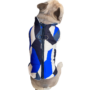 Obraz 3/10 - Free Dogs polstrovaný kabát pre psov, modrý, XL (veľkosť francúzskeho buldočka)