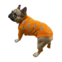 Obraz 4/4 - Bavlnený sveter pre psa so vzorom medvedíka, oranžový, veľkosť S