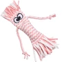 Obraz 1/3 - &quot;Pink Sugar&quot; pískajúca cukríková hračka s lanom pre psov, 25 cm