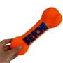 Obraz 1/3 - FETCH Žuvacia gumová hračka pre psov s píšťalkou, 24 cm, oranžová