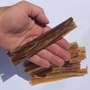 Obraz 4/4 - Sušená kozí koža pre psov 100 g (bez zápachu), BARF LOVE