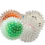 Obraz 3/3 - Nezničiteľná, čistiaca pichľavá lopta pre psov, 9 cm, futbalová lopta