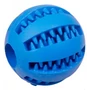 Obraz 1/2 - Denta Fun mätová čistiaca gumová loptička – 7 cm, modrá
