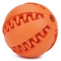 Obraz 1/2 - Denta Fun mätová čistiaca gumová loptička – 7 cm, oranžová