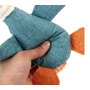 Obraz 2/3 - Hračka pre psov Kačica s pípačom, 32 cm, sivá