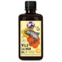 Obraz 1/2 - 100 % Prémiový Olej z Divokého Lososa, lisovaný za studena, surový, s vysokým obsahom omega-3, 250 ml – HAPPY BULLDOG