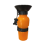 Obraz 1/3 - Prenosná fľaša na vodu pre psov, oranžová