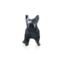 Obraz 5/8 - Súprava 3D papierových sôch francúzskeho buldočka, čierna