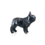 Obraz 6/8 - Súprava 3D papierových sôch francúzskeho buldočka, čierna
