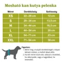 Obraz 9/9 - Prateľná plienka pre psov – psy samcov – proti značkovaniu, únikom moču, inkontinencii, veľkosť L