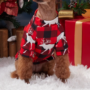Obraz 3/4 - Vianočný sveter pre psa so sobom, XL