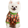 Obraz 3/5 - Bavlnený sveter pre psa so vzorom perníkov, veľkosť L