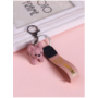 Obraz 2/3 - Ružový francúzsky buldoček na kľúče