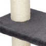 Obraz 6/7 - SPRINGOS 3-podlažný mačací strom so škrabadlom, 67 cm x 33 cm