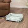 Obraz 2/6 - Pet bed, veľkosť M, svetlozelená kockovaná farba pre psa / mačku