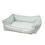 Obraz 1/6 - Pet bed, veľkosť M, svetlozelená kockovaná farba pre psa / mačku
