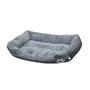 Obraz 1/4 - Pet bed, veľkosť M, tmavosivá-svetlosivá farba pre psa / mačku